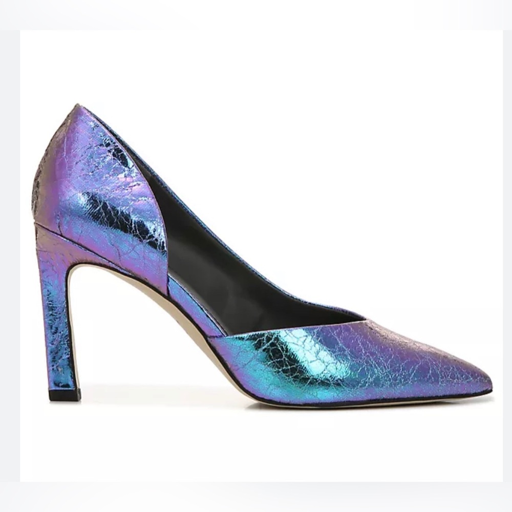 Franco Sarto Metallic heels size 8.5